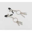 Love & Leather Chain Tassel Clamps 